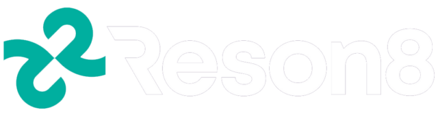 Reson8 White Logo